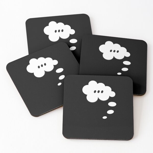 Item preview, Thinking ....  ellipsis thought bubble designed and sold by Midnight Sky Sundry.