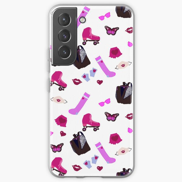 Magenta Roller girl Samsung Galaxy Soft Case
