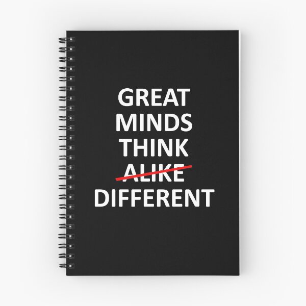 Item preview, Geat minds think different! designed and sold by SocialMonster.