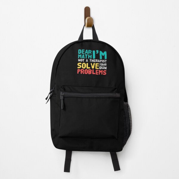 Item preview, Dear Math Im Not A Therapist Solve Your Own Problems designed and sold by suver.