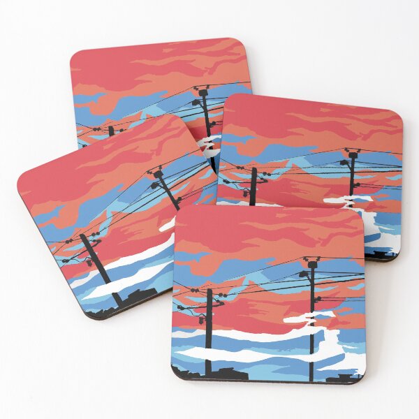Item preview, gusty cityscape designed and sold by HoneyMustards.