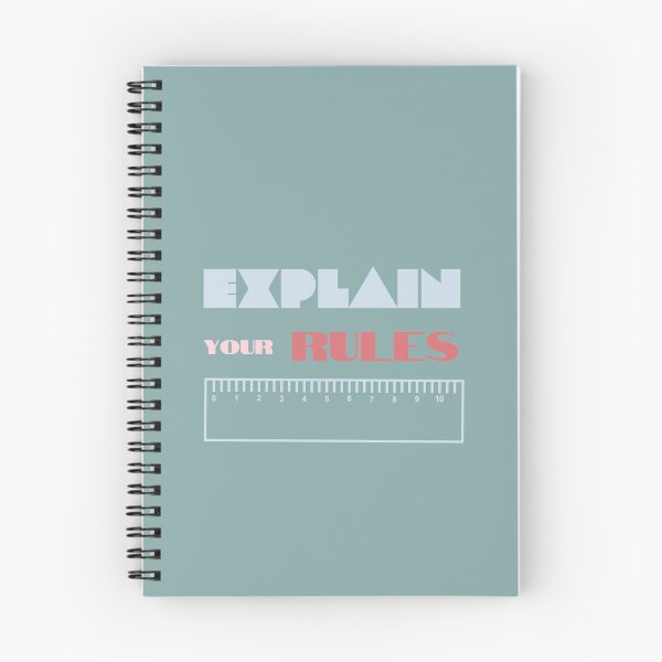 Item preview, Explain Your Rules designed and sold by Summers Cool.