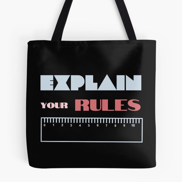 Item preview, Explain Your Rules designed and sold by Summers Cool.