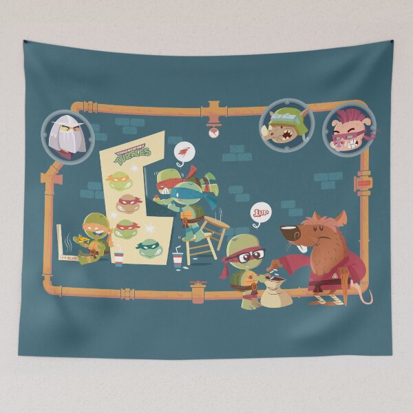 Item preview, TMNT Basic Training designed and sold by tanoshiboy.