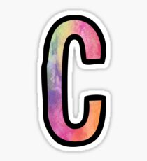 Letter C Sticker