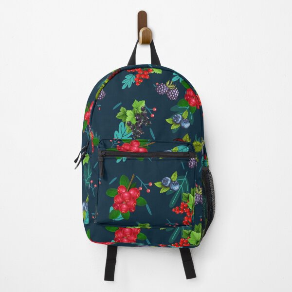 Item preview, Colorful Mixed Berries and Green Leaves Collage designed and sold by silviaol.