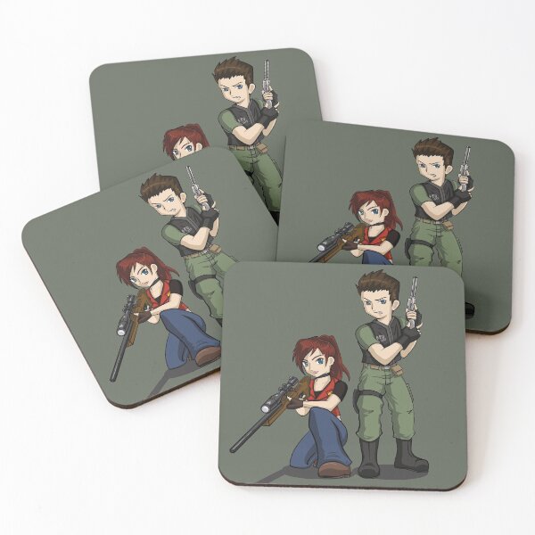 Item preview, RE: Code Veronica Claire and Chris designed and sold by littlebearart.