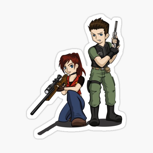 Steve and Claire Resident Evil CODE: Veronica Jigsaw Puzzle for Sale by  ArklayGuy