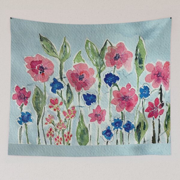 Item preview, Floral Watercolour Delight 2 designed and sold by SalsySafrano.