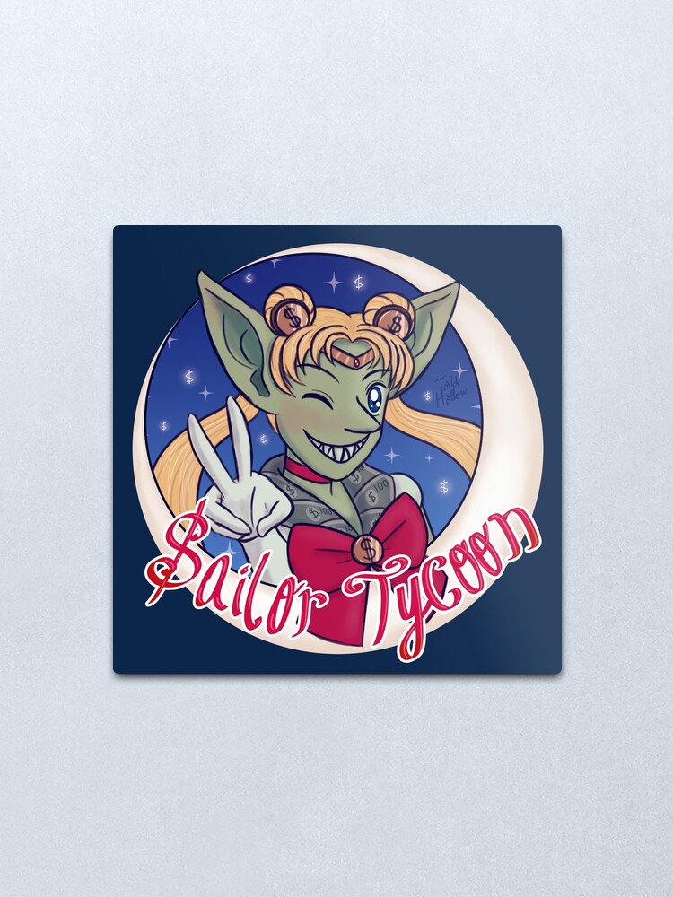 Alternate view of Sailor Tycoon Metal Print