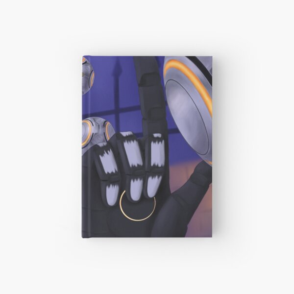 Spooky Robot Uncle Hardcover Journal