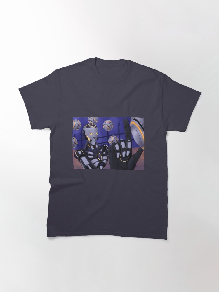 Alternate view of Spooky Robot Uncle Classic T-Shirt