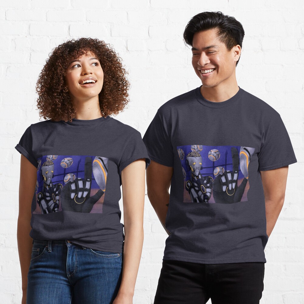 Spooky Robot Uncle Classic T-Shirt