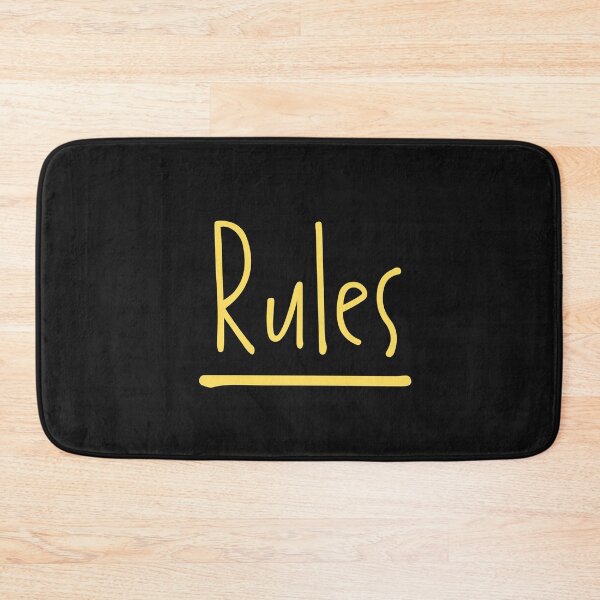 Item preview, Rules designed and sold by Summers Cool.