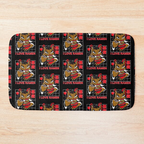 Item preview, Japanese demon Ramen Skull devil oni harajuku aesthetic designed and sold by 9ine9.