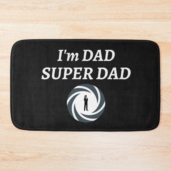 Item preview, Dad, super dad, secret agent designed and sold by Smileycreation.