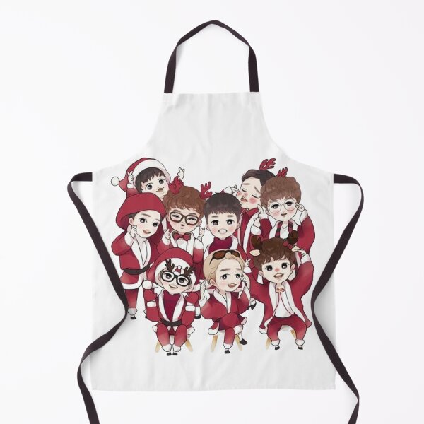 Item preview, EXO.RED.SANTAS designed and sold by stephylee88.