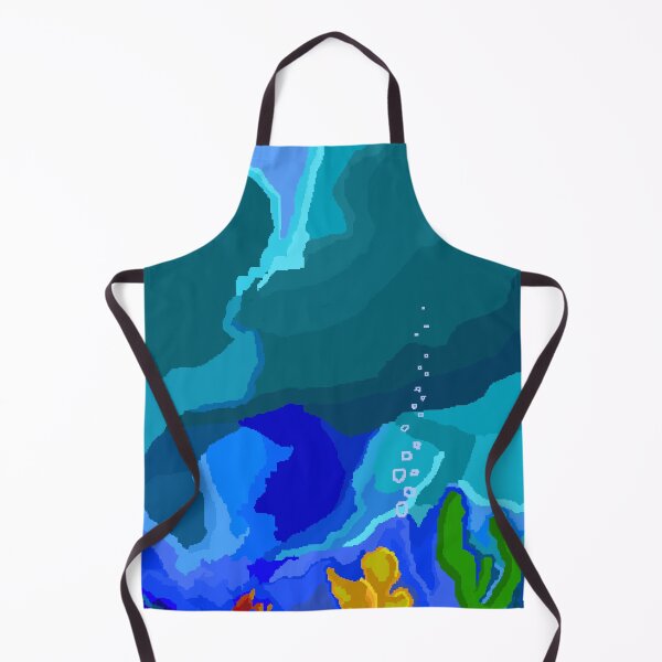 Item preview, Water Pixel Art Scene designed and sold by Tea vee.