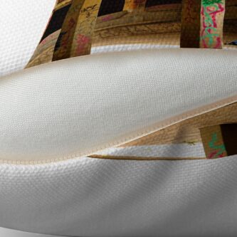 Alternate view of Moonee Ponds Creek Throw Pillow