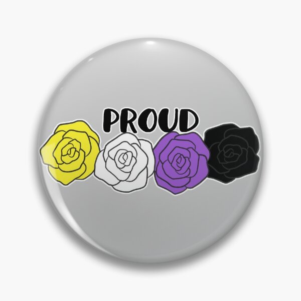 Item preview, Nonbinary Roses designed and sold by SYIllustration.