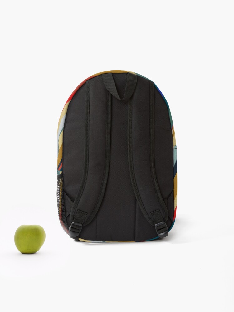 Thumbnail 2 of 3, Backpack, Colorful pattern designed and sold by eecookart.