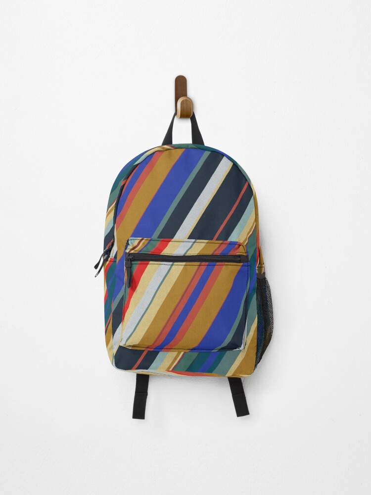 Thumbnail 1 of 3, Backpack, Colorful pattern designed and sold by eecookart.
