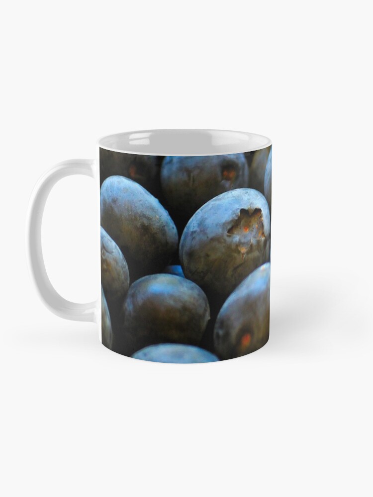 Alternate view of Blueberries Coffee Mug