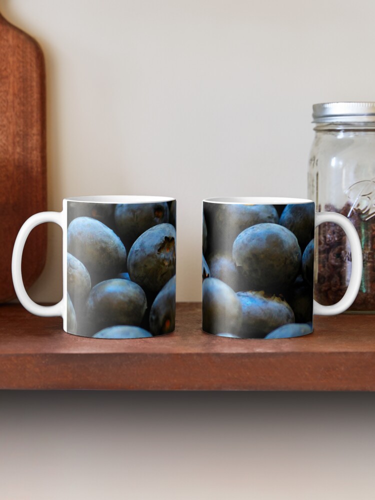 Alternate view of Blueberries Coffee Mug