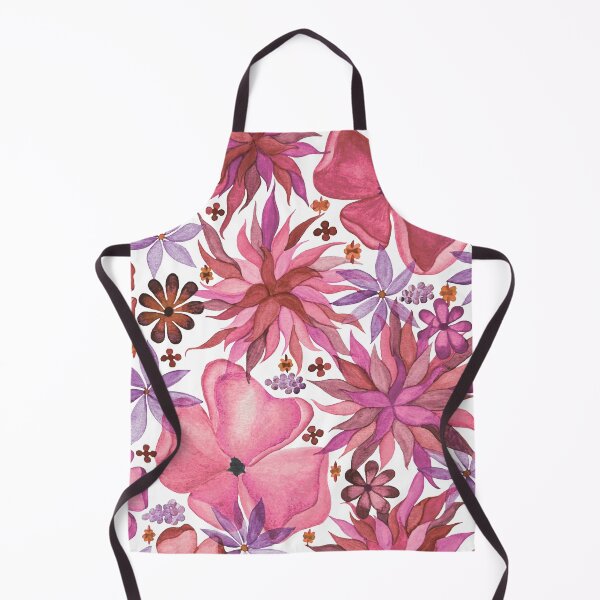 Item preview, Watercolor Pink Flowers designed and sold by HeatherNafeArt.
