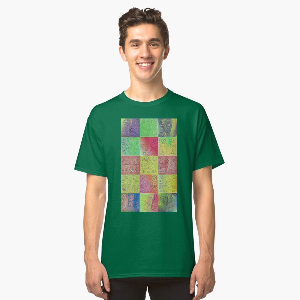 #DeepDreamed factures Classic T-Shirt