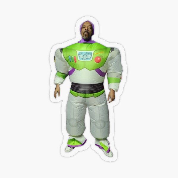 Snoop Dogg is all spaced out as he dresses up as Toy Story's Buzz Lightyear