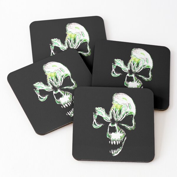 Item preview, Green Skull designed and sold by Mercury's Space.
