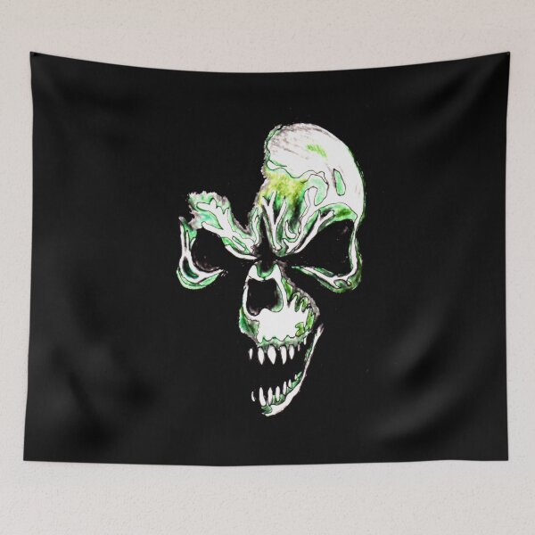 Item preview, Green Skull designed and sold by Mercury's Space.