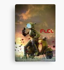 FLCL - Canti and Takkun Canvas Print
