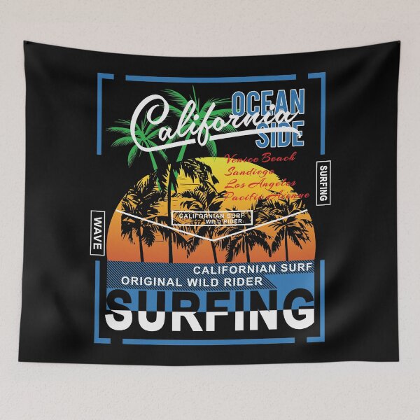 Item preview, California Surfing Surfer Surf Ocean Side designed and sold by SportsT-Shirts.
