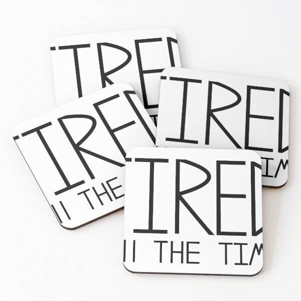 Item preview, Tired all the time designed and sold by MoggyCat-Tees.