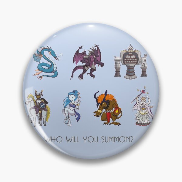 Item preview, Chibi FF Summons designed and sold by littlebearart.