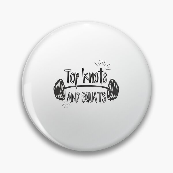 Item preview, Top Knots And Squats designed and sold by designisthelife.