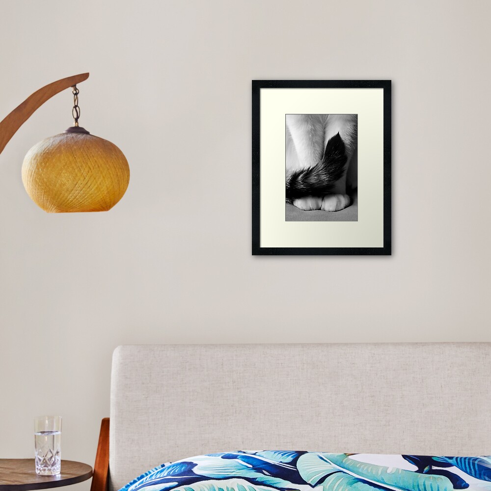 Sitting Pretty Framed Art Print