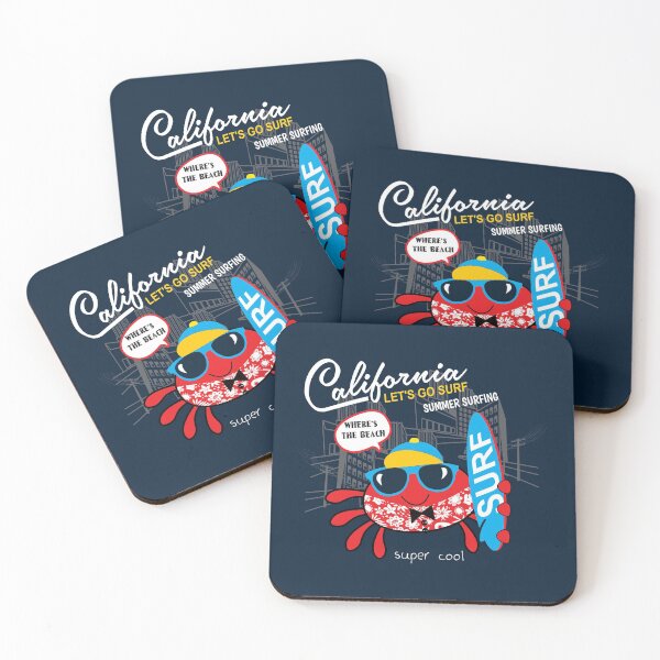 Item preview, California Surfer Surfing Surf's Up designed and sold by SportsT-Shirts.