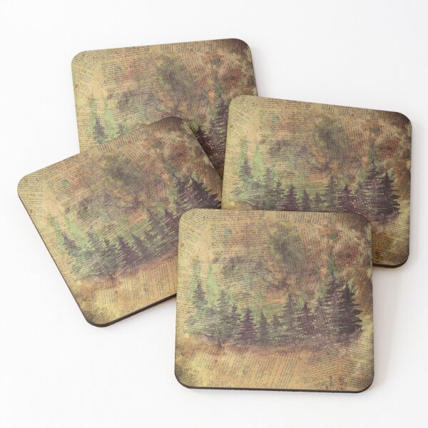 Item preview, Forest for the Pages Watercolor designed and sold by SistersInArtN.