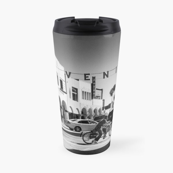 Cruising Pacific Avenue - Venice Beach California USA Travel Mug