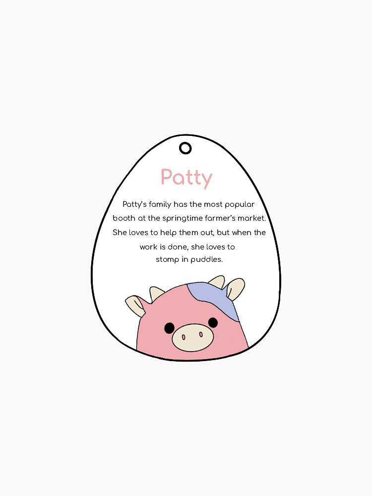 patty squishmallow