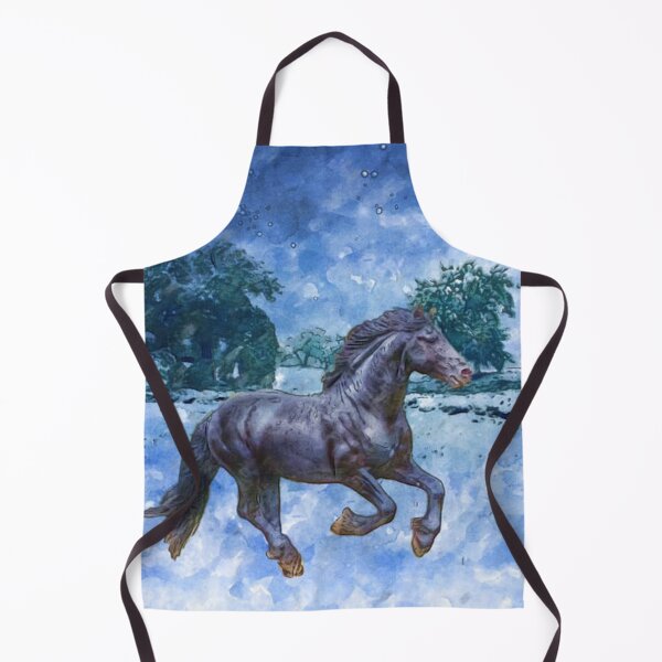 Item preview, Black Horse in the Winter designed and sold by LisaMPierce1990.