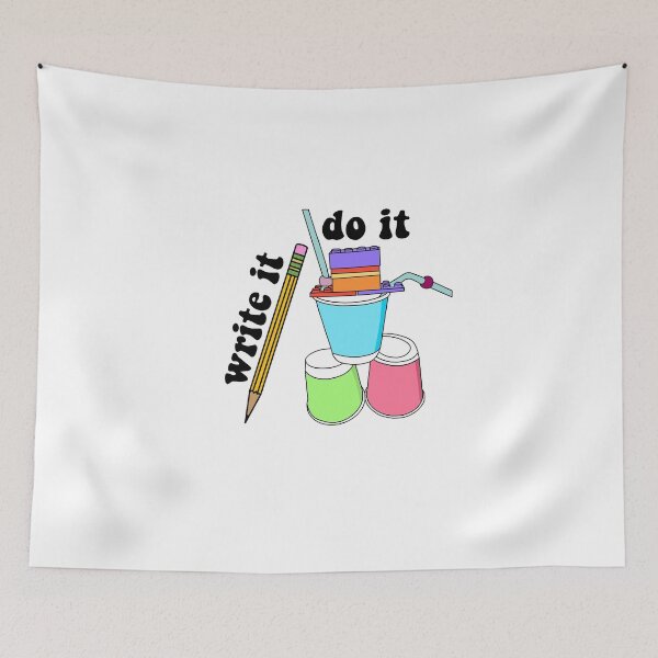 Item preview, science Olympiad write it do it sticker designed and sold by caitlinjquinn.