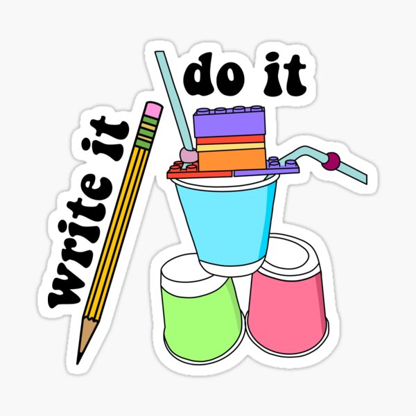 "science Olympiad Write It Do It Sticker" Sticker For Sale By ...