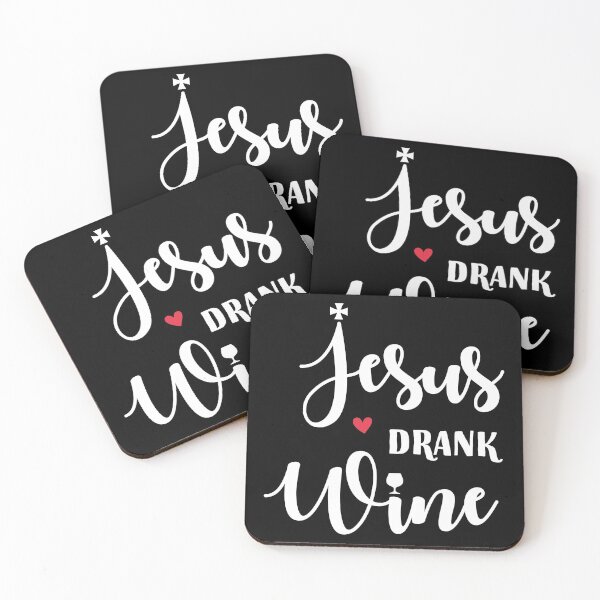 Item preview, Jesus Drank Wine Dark designed and sold by SNKV-Creations.