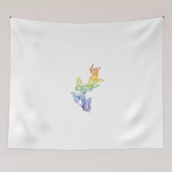 Item preview, Simple Pride/Rainbow Butterflies designed and sold by doodlesbysteph.