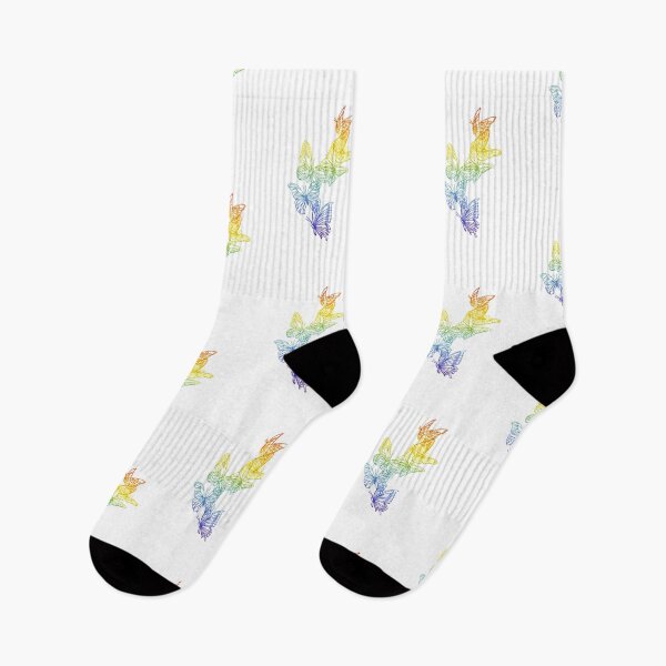 Item preview, Simple Pride/Rainbow Butterflies designed and sold by doodlesbysteph.