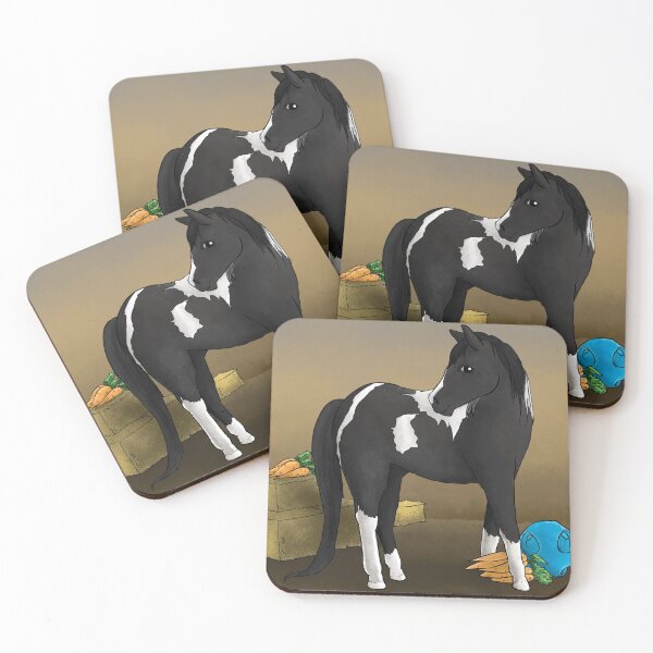 Item preview, Commissioned Illustration: Cody the Horse designed and sold by Dino & Panda Studios.